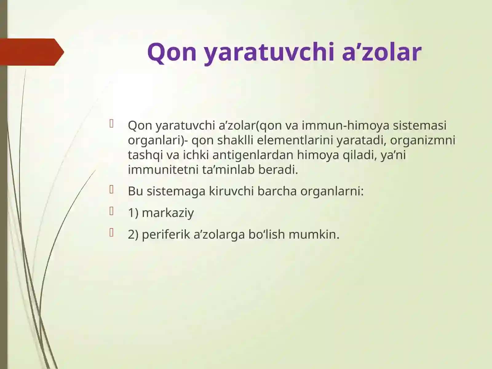 QON YARATUVCHI A’ZOLAR 2