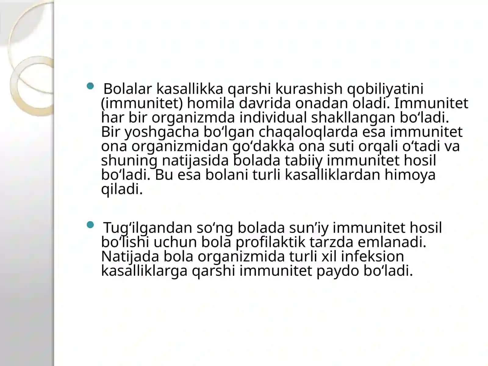 Tez-tezkasallanuvchi bolalar 2