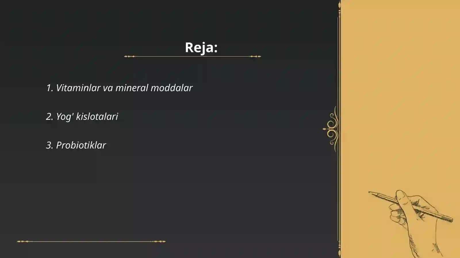Vitaminlar va mineral moddalar 2