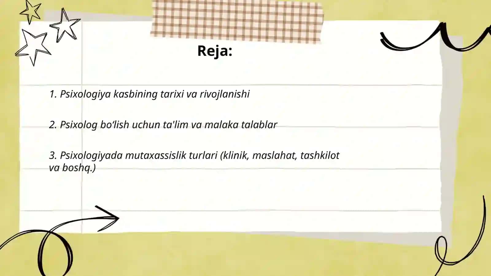 Psixologiya kasb sifatida 2