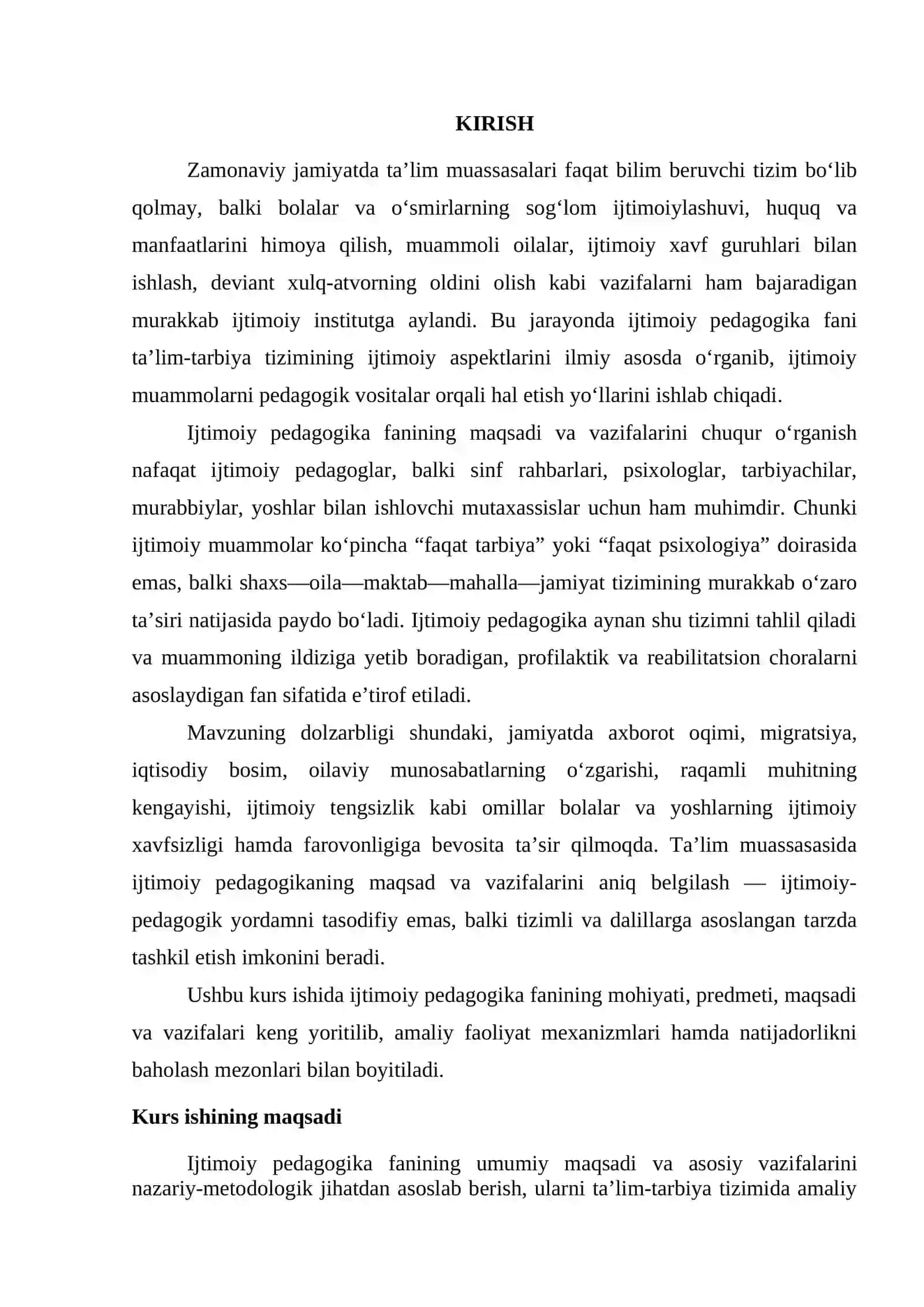 IJTIMOIY PEDAGOGIK FAOLIYAT 2