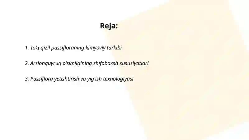 Tuq qizil passiflora va arslonquyruq 2