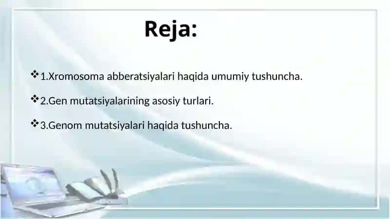 Xromosoma abberatsiyalari yoki qayta tuzilishi 2