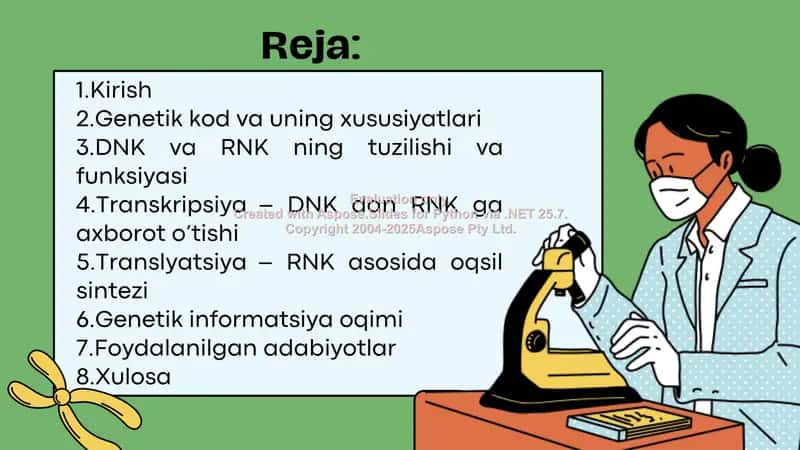 Oqsil biosintezi 2