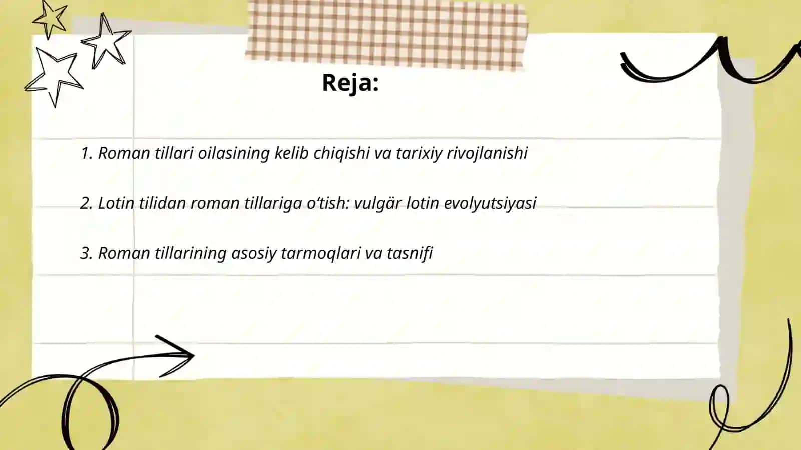 Roman tillari oilasi 2