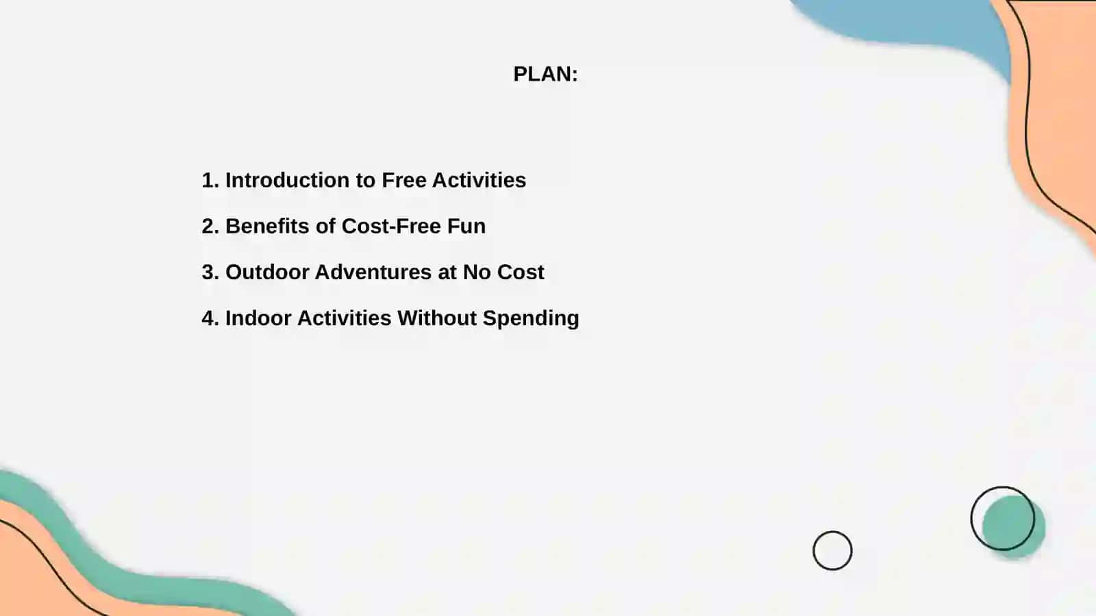 Free activities 2