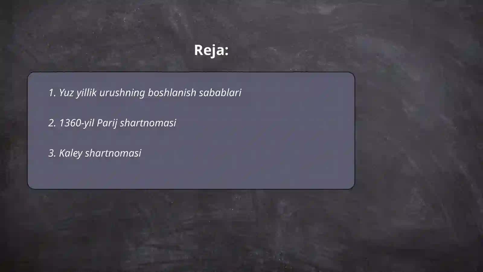Yuz yillik urush davrida tuzilgan shartnomalar 2