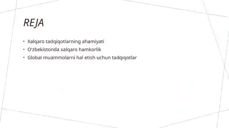 Xalqaro tadqiqotlarning dolzarbligi 2