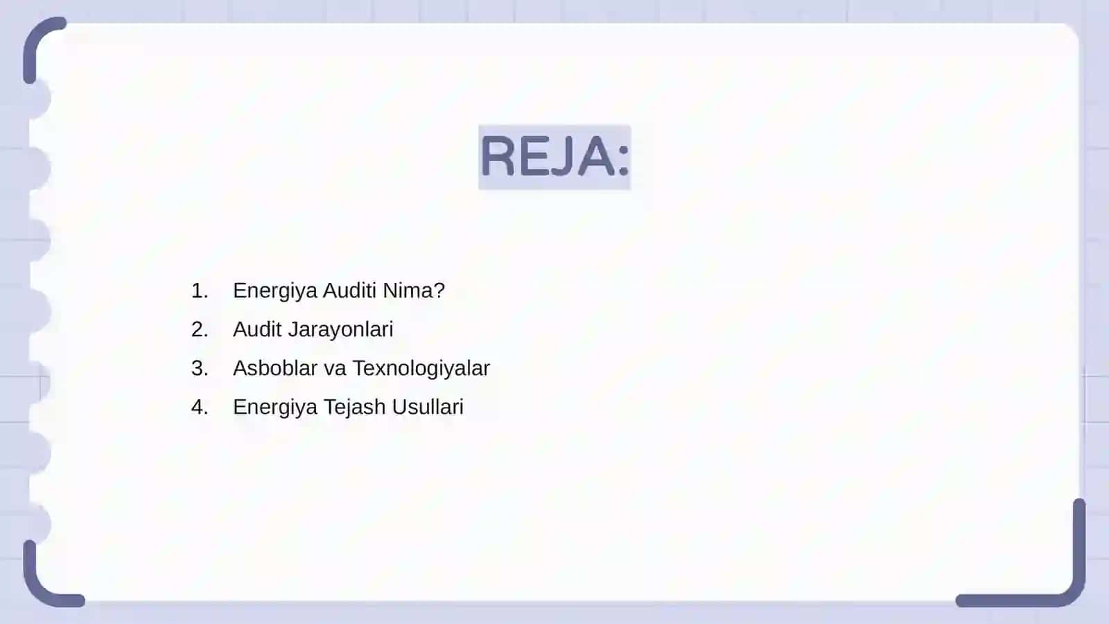 Energiya auditlari 2