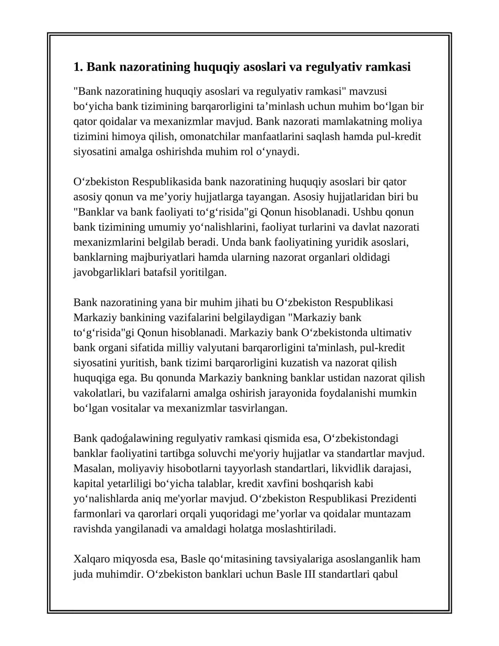 BANK QADAǴALAWI HÁM AUDITI 2