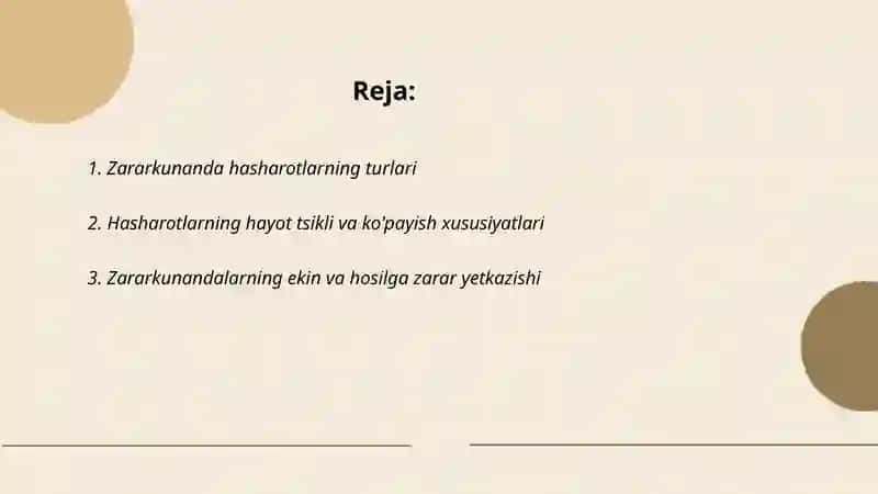 Zararkunanda hasharotlar 2