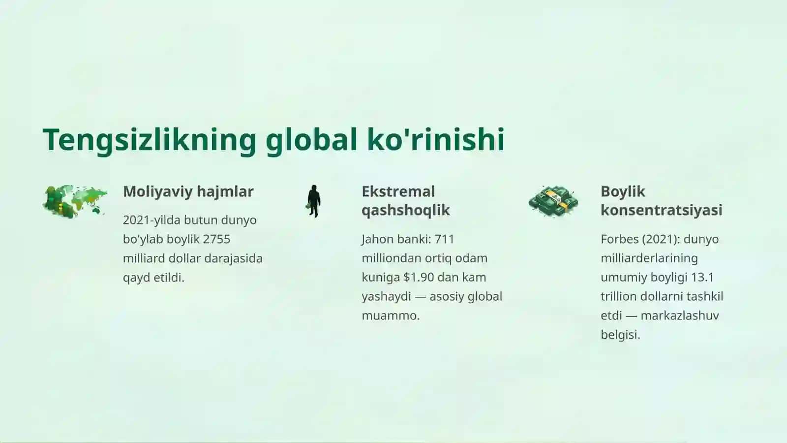 Ijtimoiy tabaqalanish va iqtisodiy tengsizlik 2