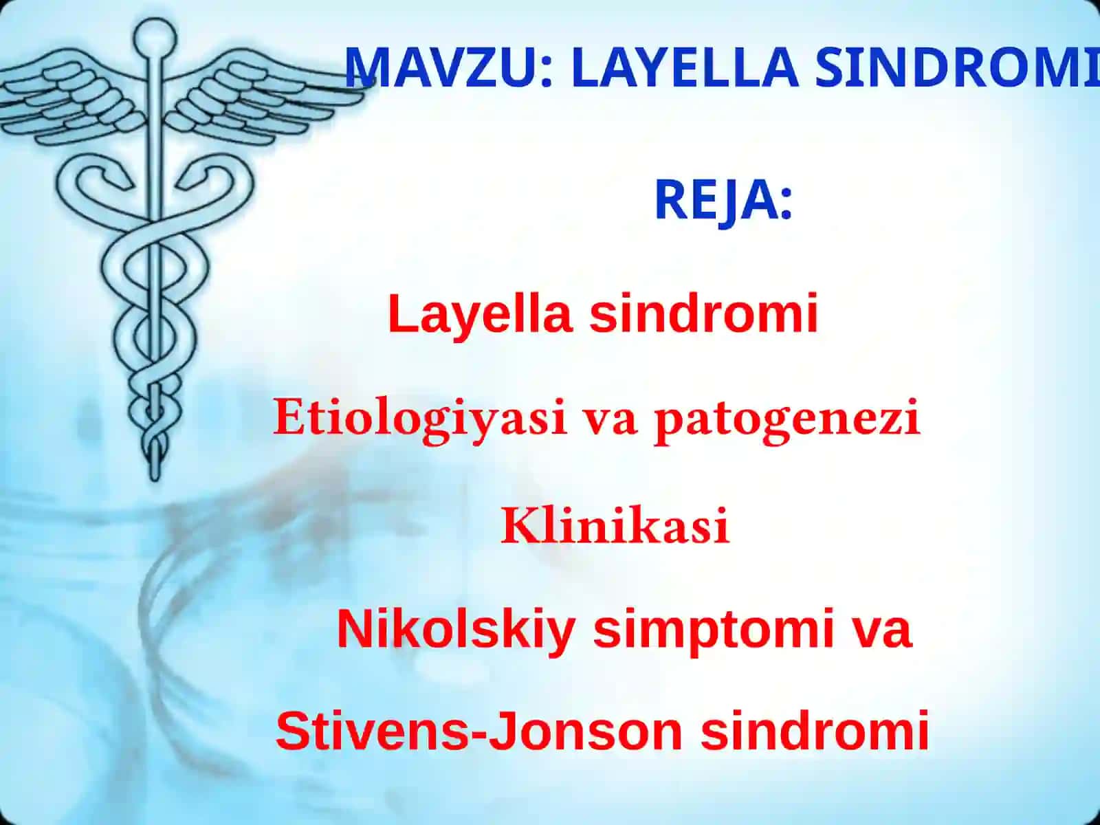 LAYELLA SINDROMI 2
