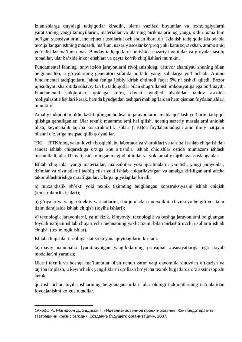 ITTIRni TASHKIL QILISH VA LOYIHALASHTIRISH 2