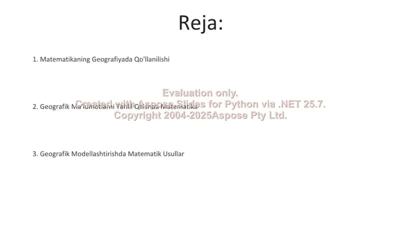 Geografiyada Matematika 2