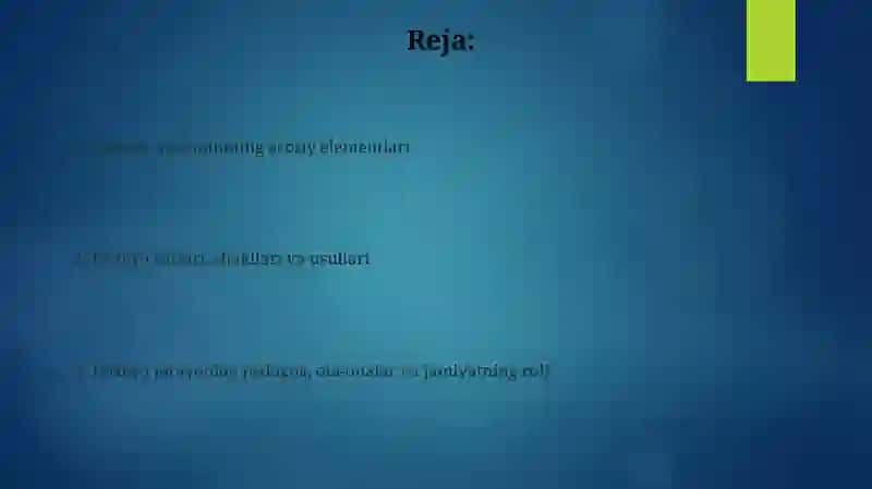 Pedagogik jarayonda tarbiyaning mazmuni 2