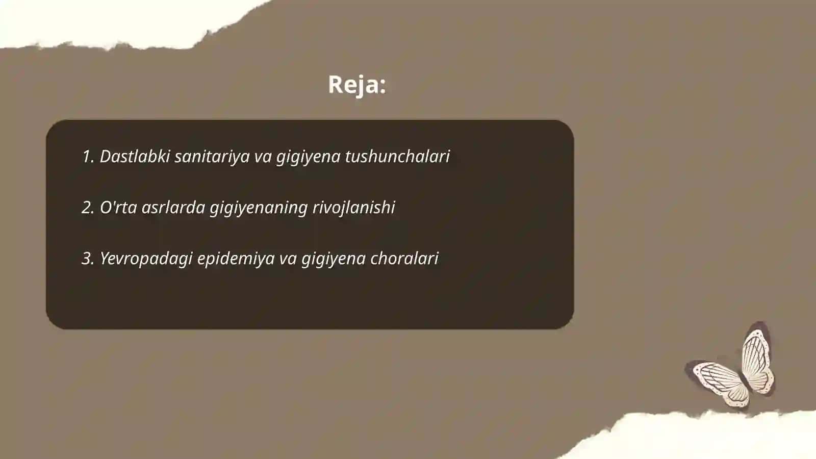 Gigiyenaning rivojlanish tarixi 2