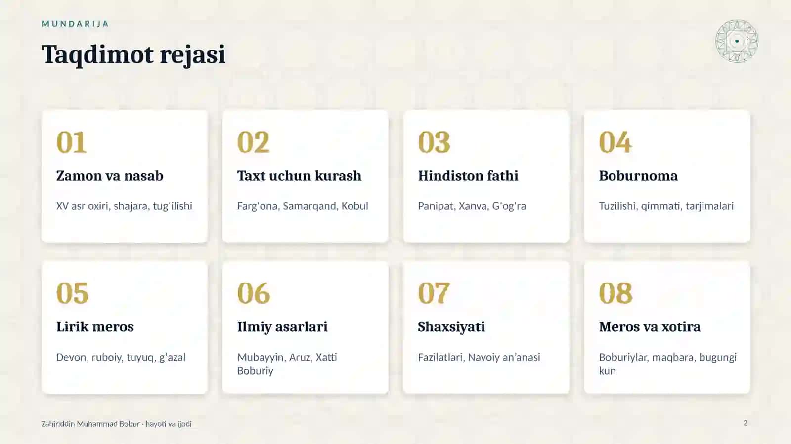 MUSTAQIL ISH TAQDIMOTI 2