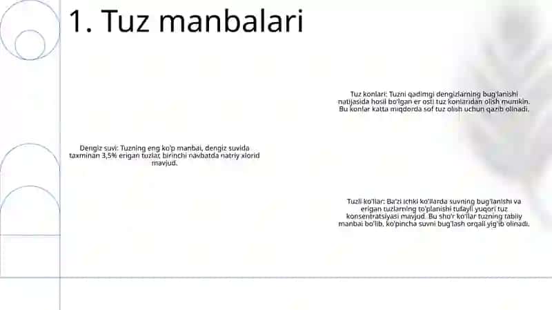 Tuzni Tayorlanishi 2