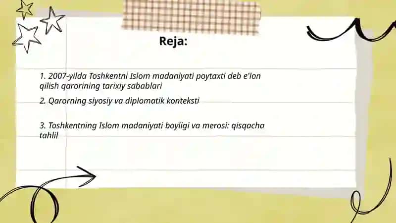 Islom Madaniyati Poytaxti 2