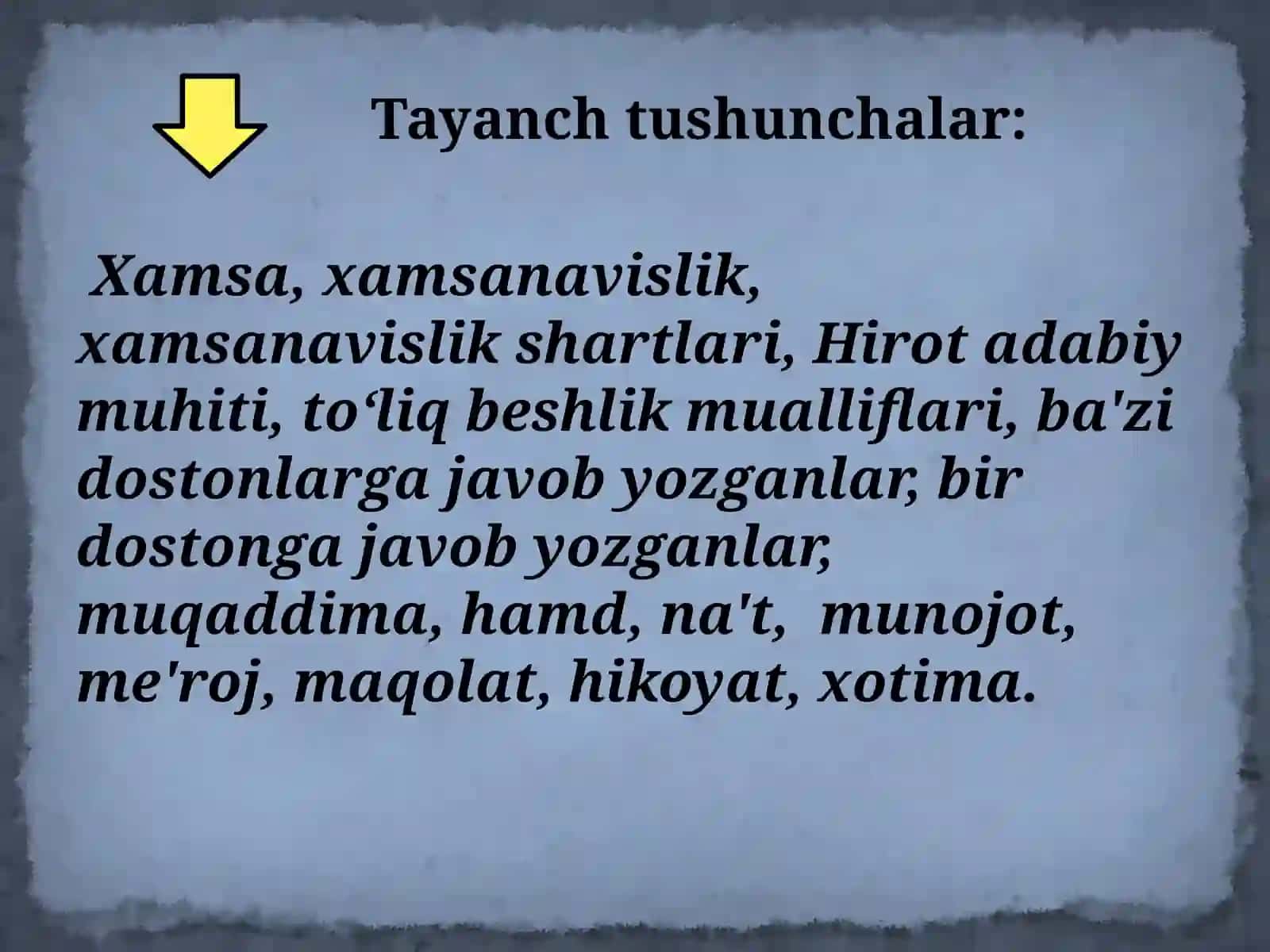 Alisher Navoiy“Xamsa” - “Hayrat-ul abror” 2