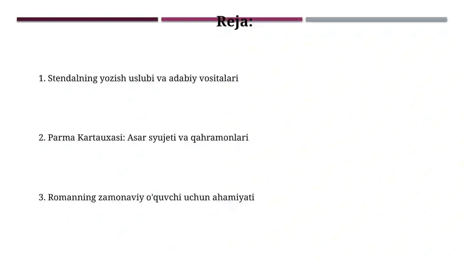 Stendalning "Parma ibodatxonasi" romanini o'qish 2