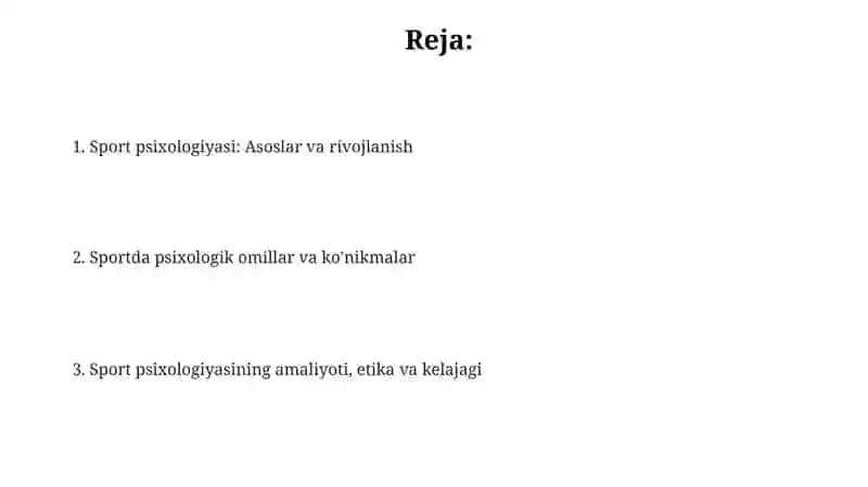 Sport psixologiyasi 2