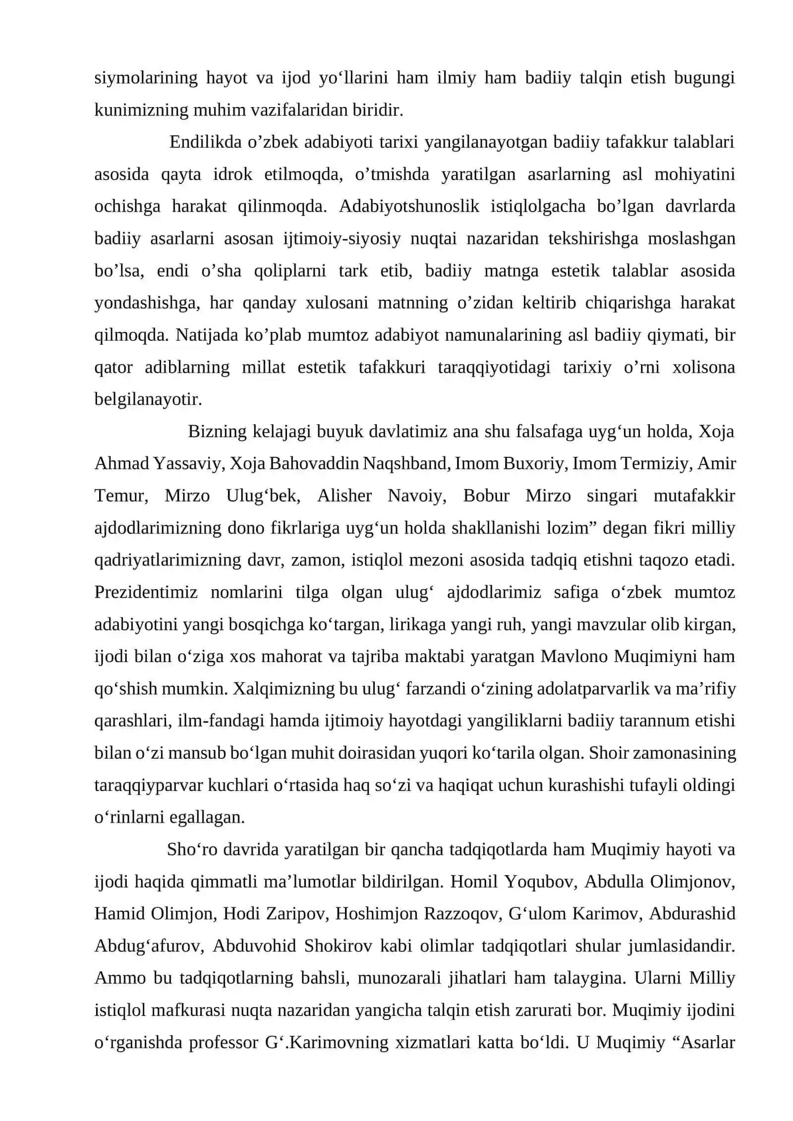 Muhammad Aminxo‘ja Muqimiy asarlari 2