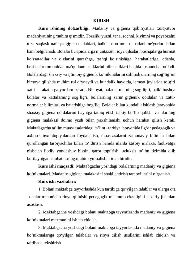 Maktabgacha Yoshdagi Bolgan Bolalarni Huquqlari 2