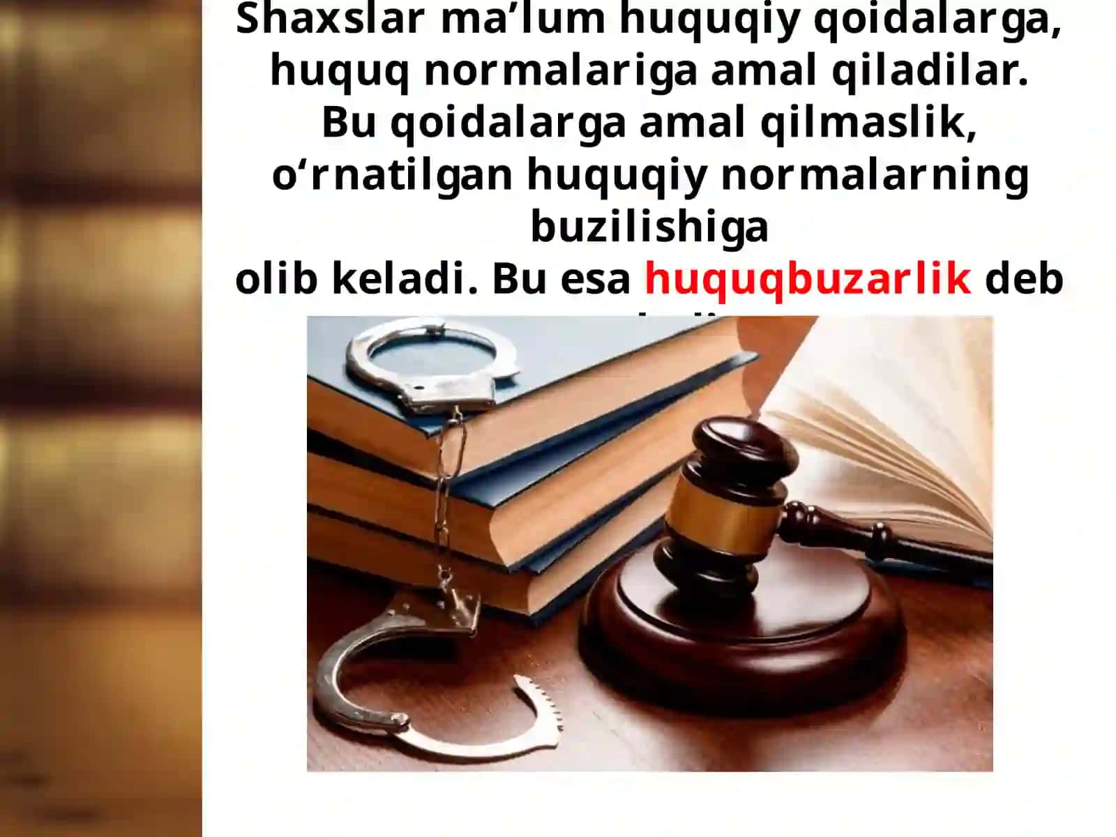 Huquqbuzarlik 2