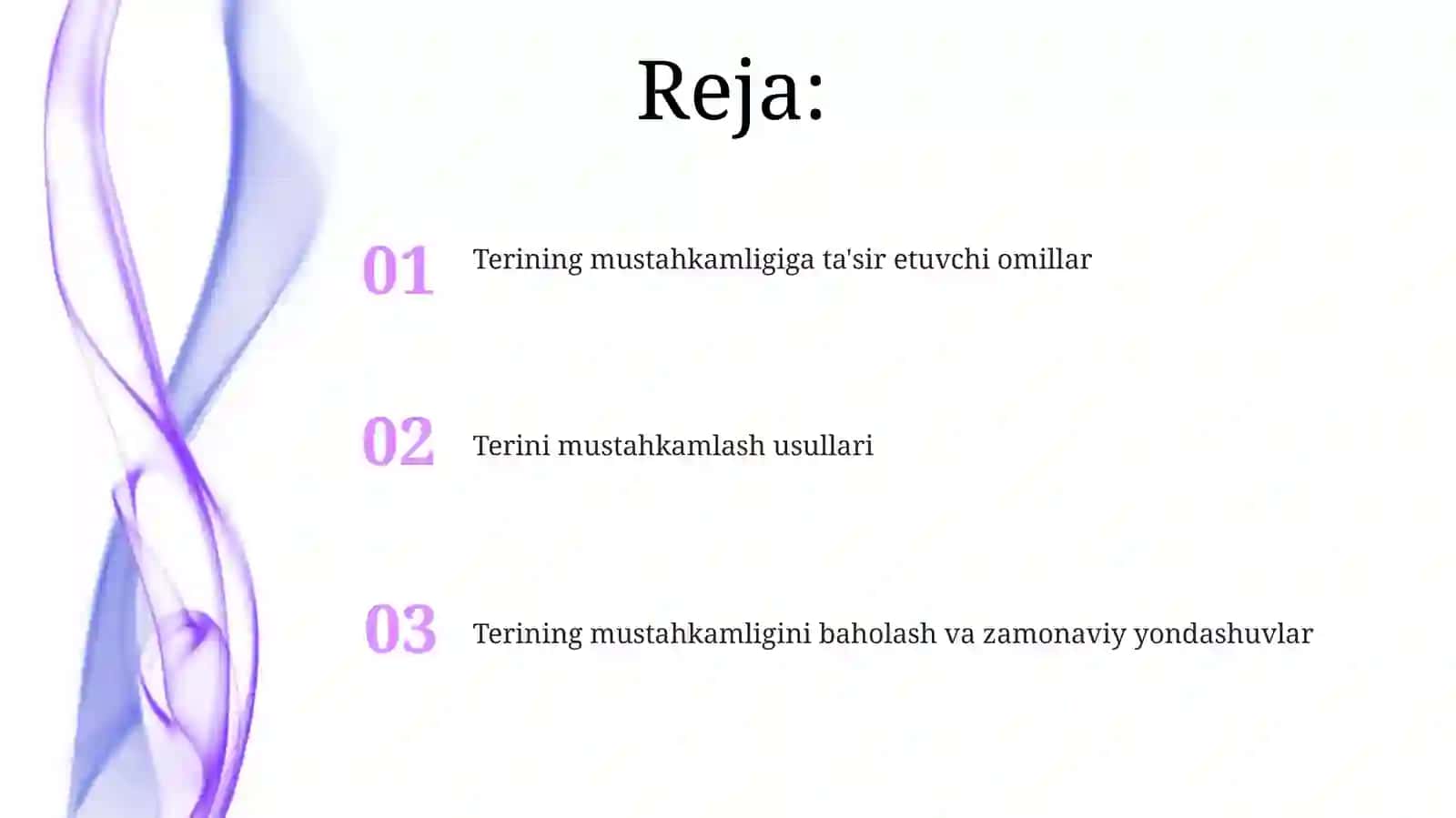Terining mustahkamligi: Kirish 2