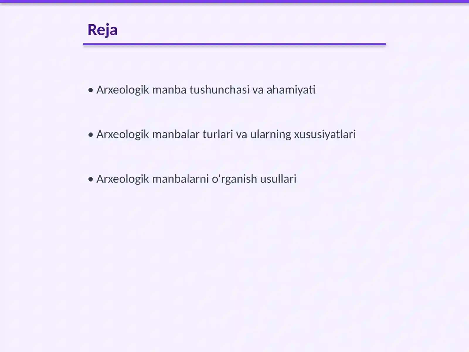 Arxeologik manba va uning turlari 2