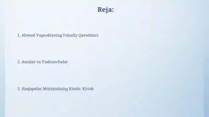 Haqiqatlar Mohiyatining Kitobi 2