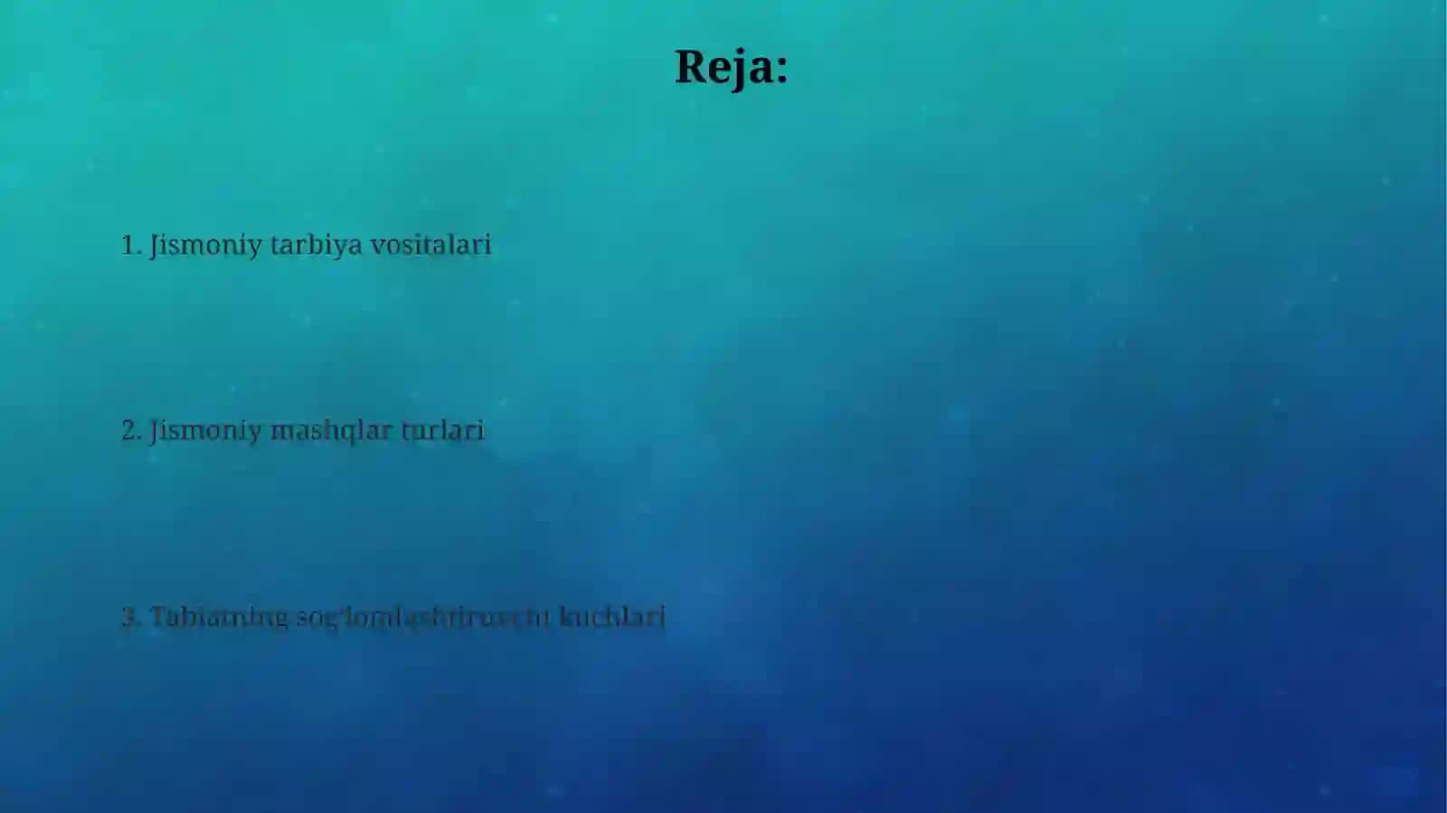 Jismoniy tarbiya vositalari 2
