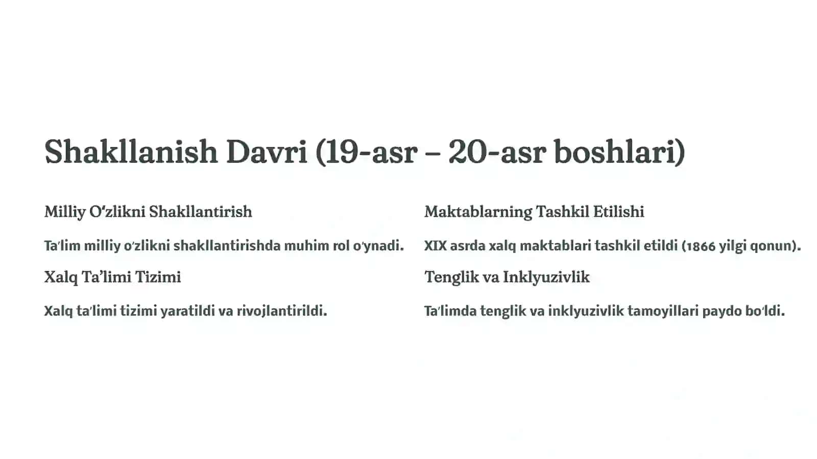 Finlandiya Taʼlim Tizimining Taraqqiyoti 2