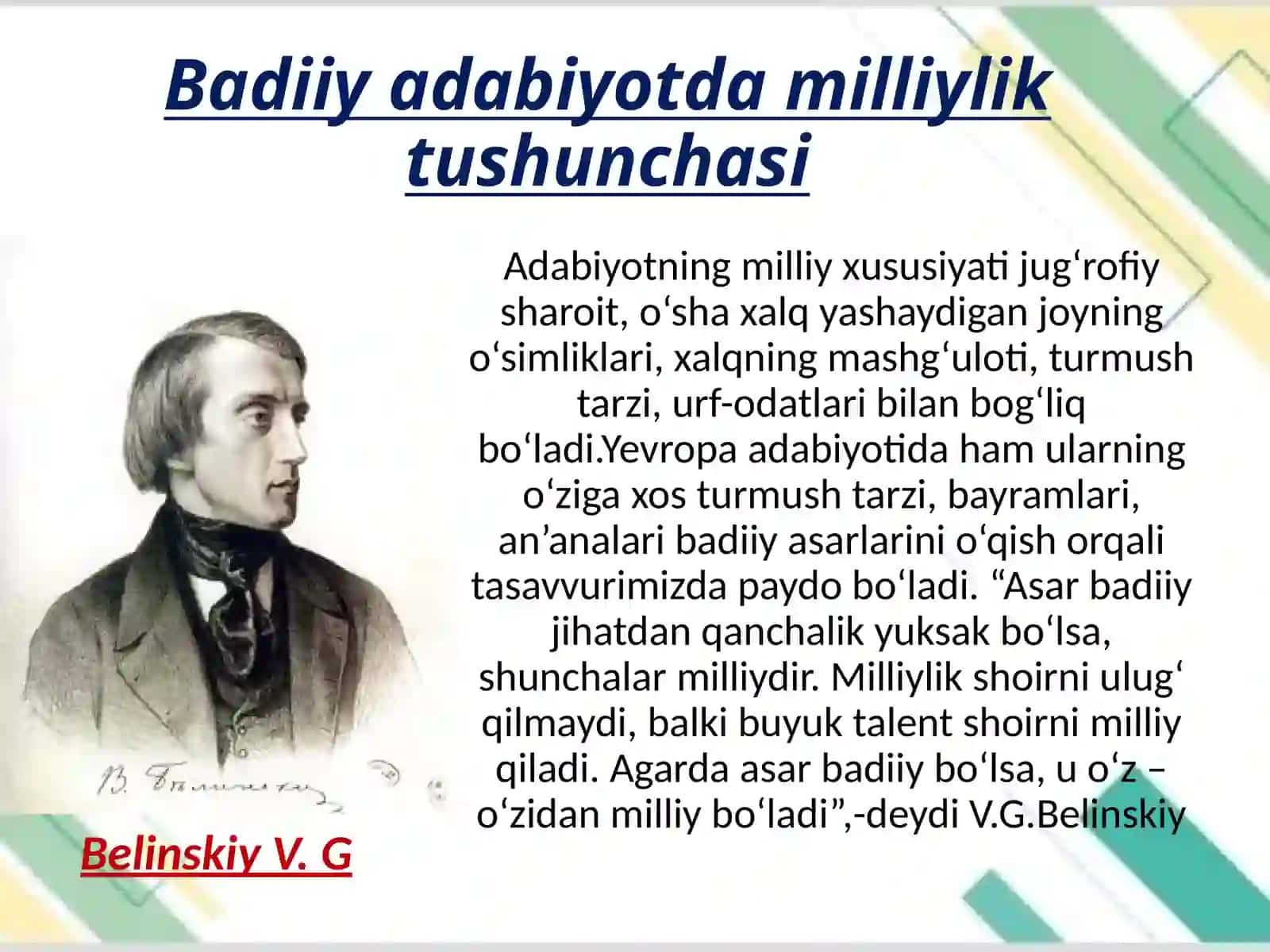 Badiiy adabiyotda milliylik tushunchasi 2