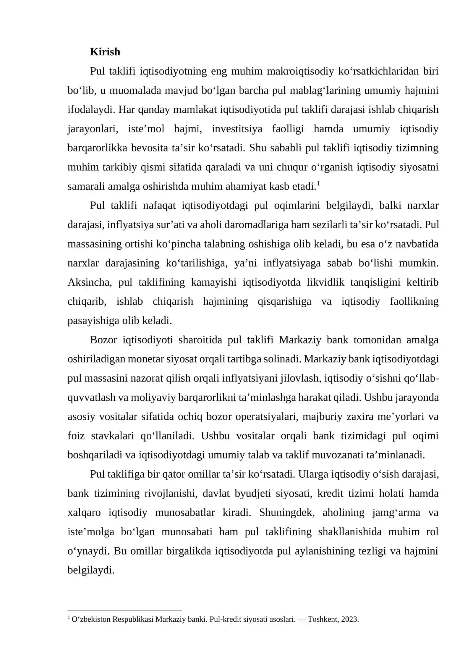 PUL TAKLIFI 2