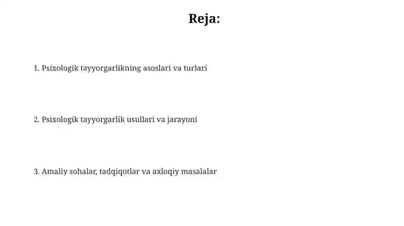 Psixologik trening 2