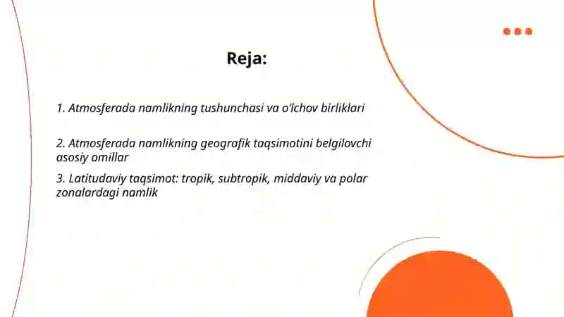 Atmosferada namligning geografik taqsimoti 2