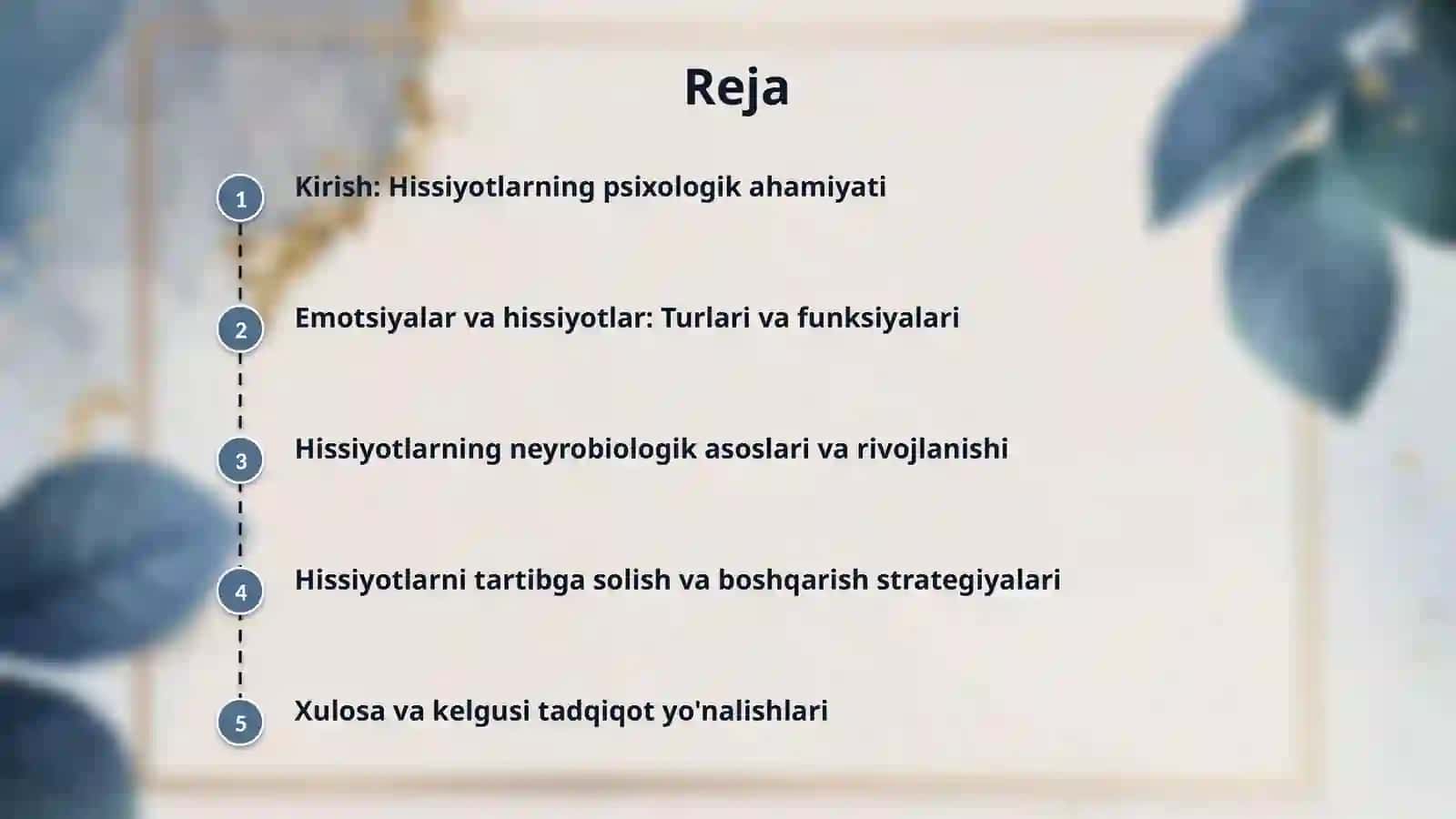 Emotsiyalar va hissiyotlar psixologiyasi. 2