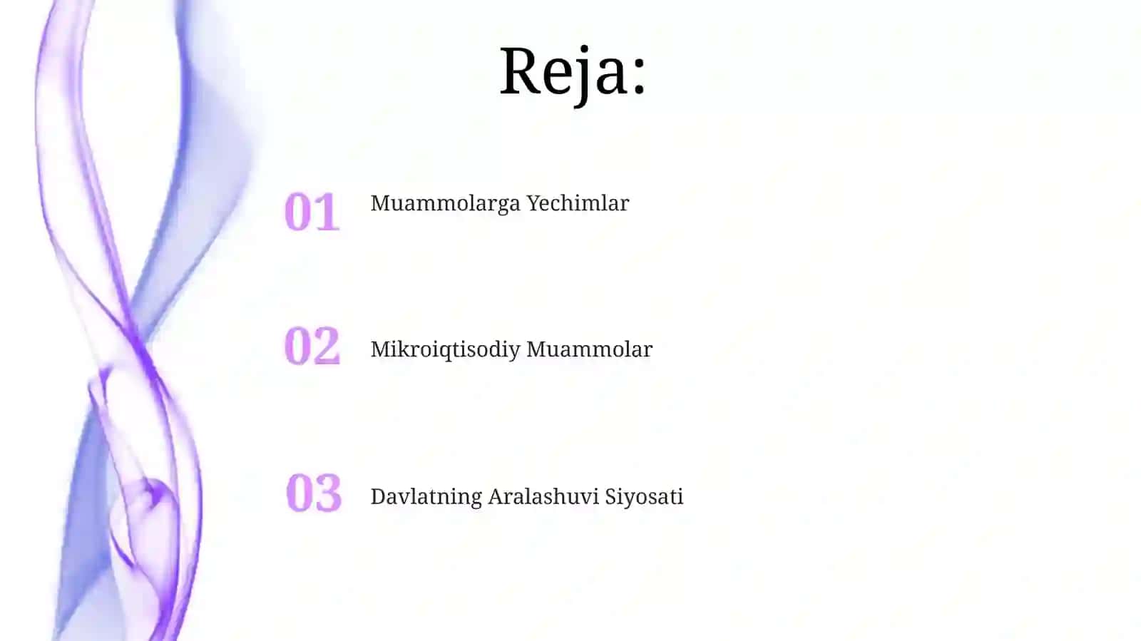 Davlatning Aralashuvi Siyosati 2