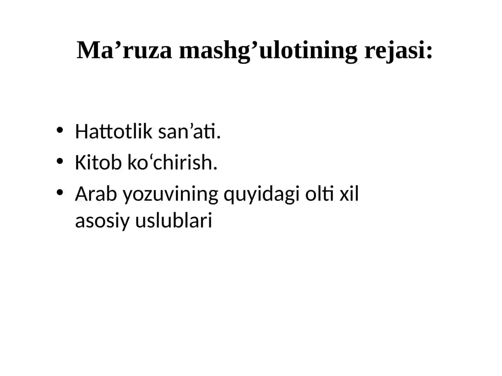 Hattotlik san’ati 2