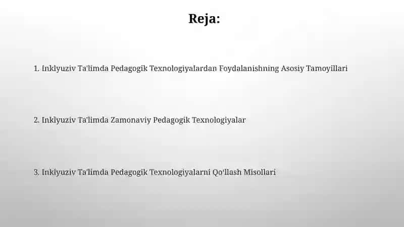 Inklyuziv Ta'limda Pedagogik Texnologiyalar 2