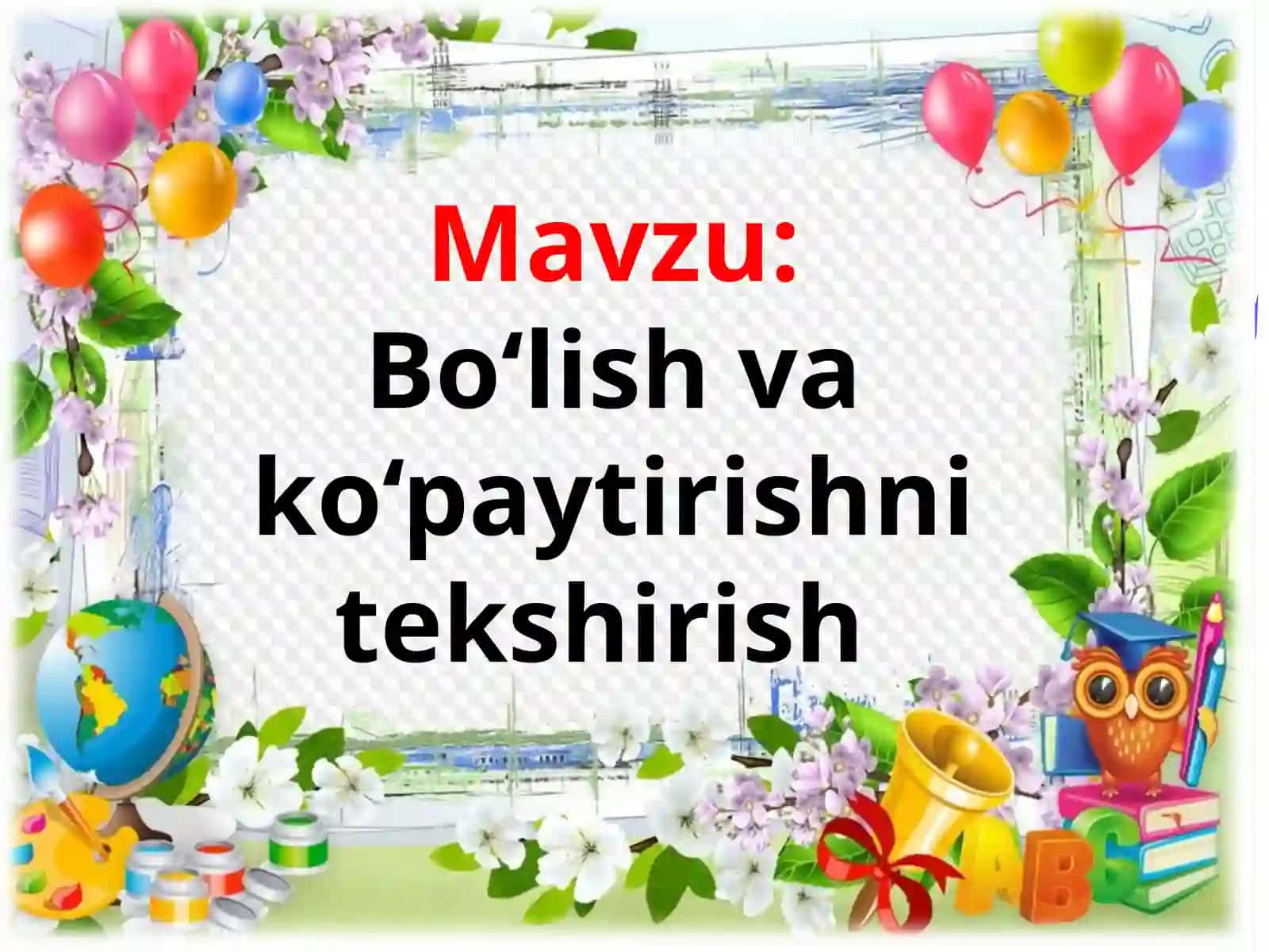 1000 ichida ko`paytirish va bo`lish 2
