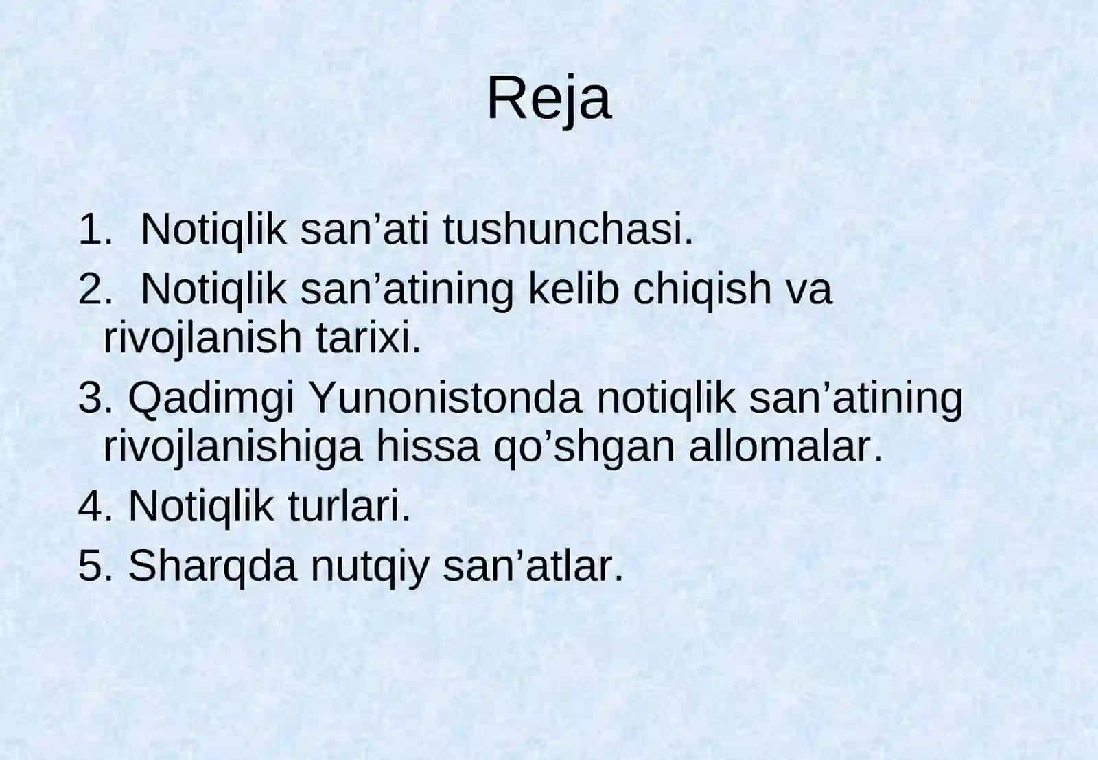 Yunonistonda notiqlik san’atining paydo bo‘lishi 2