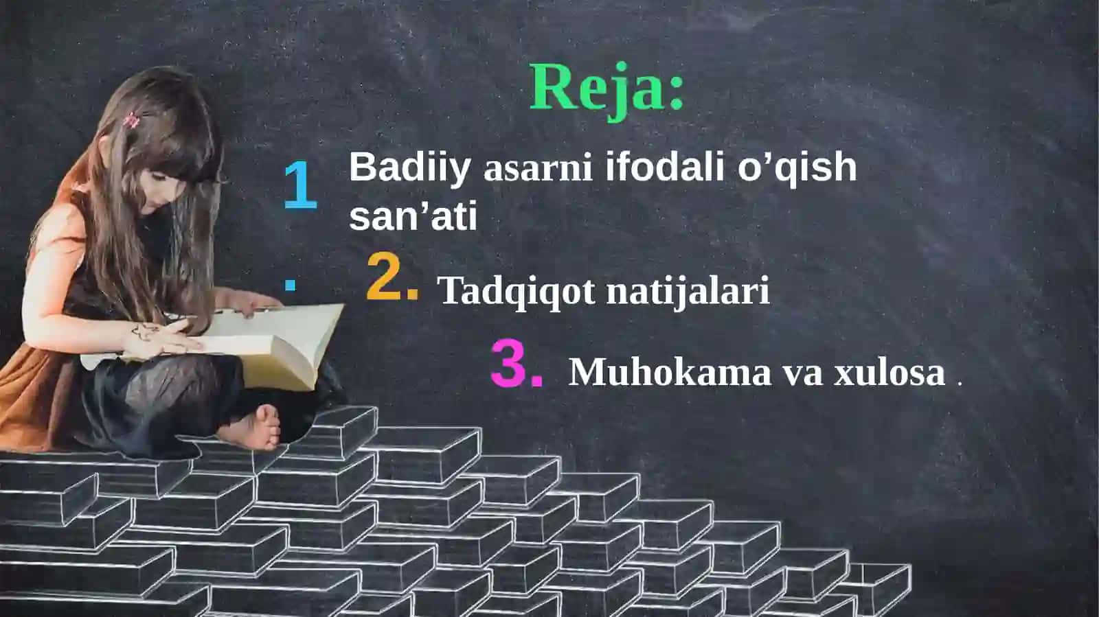 Badiiy asarni ifodali o’qish 2