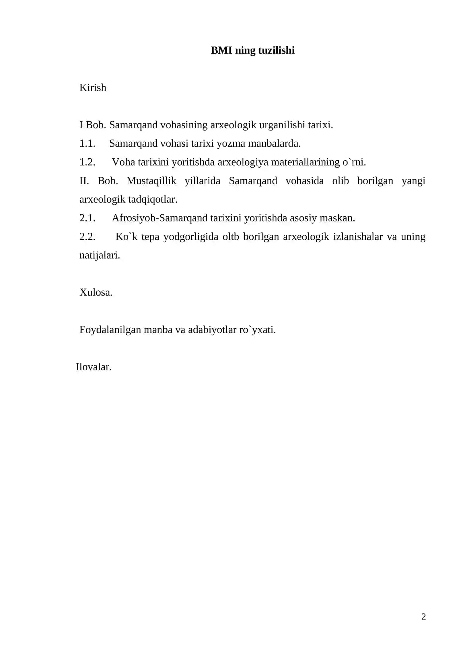 Samarqand vohasi arxeologiyasi yangi tadqiqotlarda 2