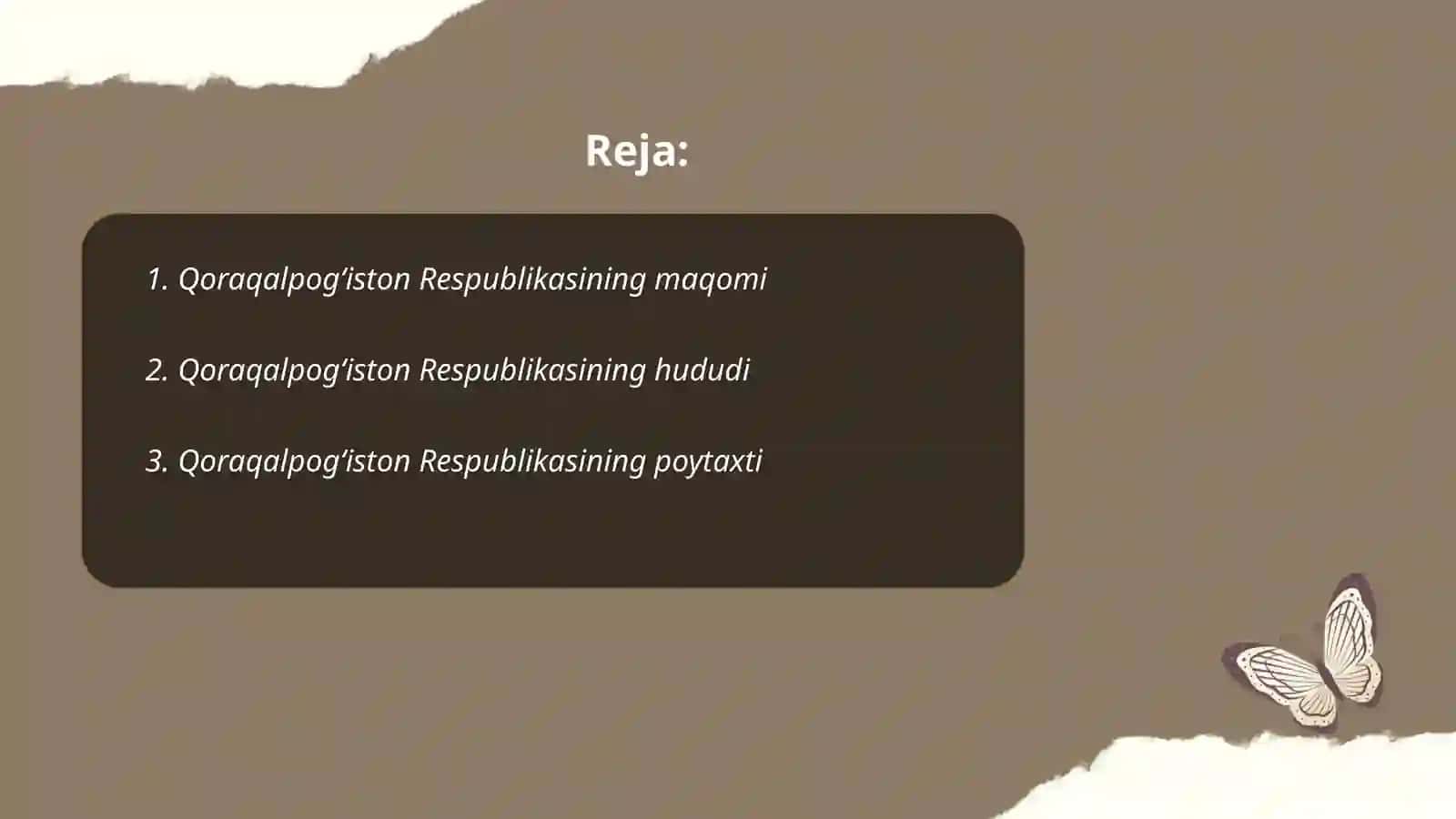 Qoraqalpog‘iston Respublikasi 2