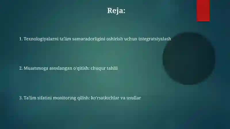 Ta'lim sifatini nazorat qilish va uning turlari 2
