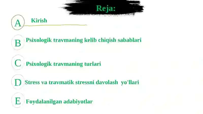 Stress va uning inson salomatligiga ta'siri 2